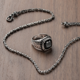 Collana Catena Bizantina Sottile in Argento 925