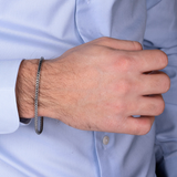 Bracelet chaîne fine sétaire