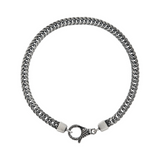 Bracciale con Catena Spiga in Argento 925