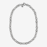 Necklace with Alternating Link Chain