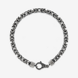 Bracciale con Catena Bizantina in Argento 925