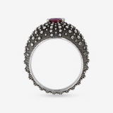 Graduated Sea Urchin Texture Ring