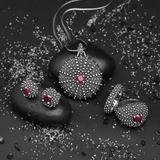 Graduated Sea Urchin Texture Ring