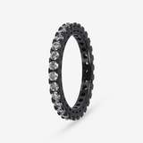 Ruthenium ring with Riviera