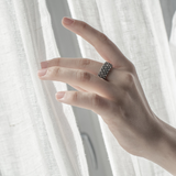 Sea Urchin Textured Ring