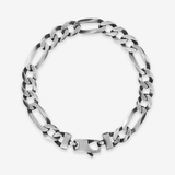 Bracciale con Catena Figaro in Argento 925