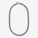 Collana con Maxi Catena Bizantina in Argento 925