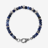 Bracelet with Natural Stones and Mermaid Texture