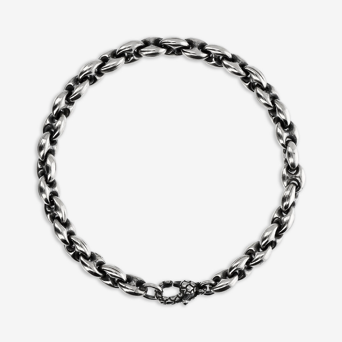 Bracciale Claddagh Argento Braccialetto In Argento Sterling 925 VONALA Bracciale Claddagh Argento Braccialetto In Argento Sterling 925 VONALA