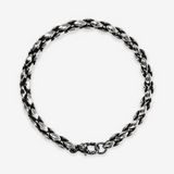 Bracelet avec chaîne serpent