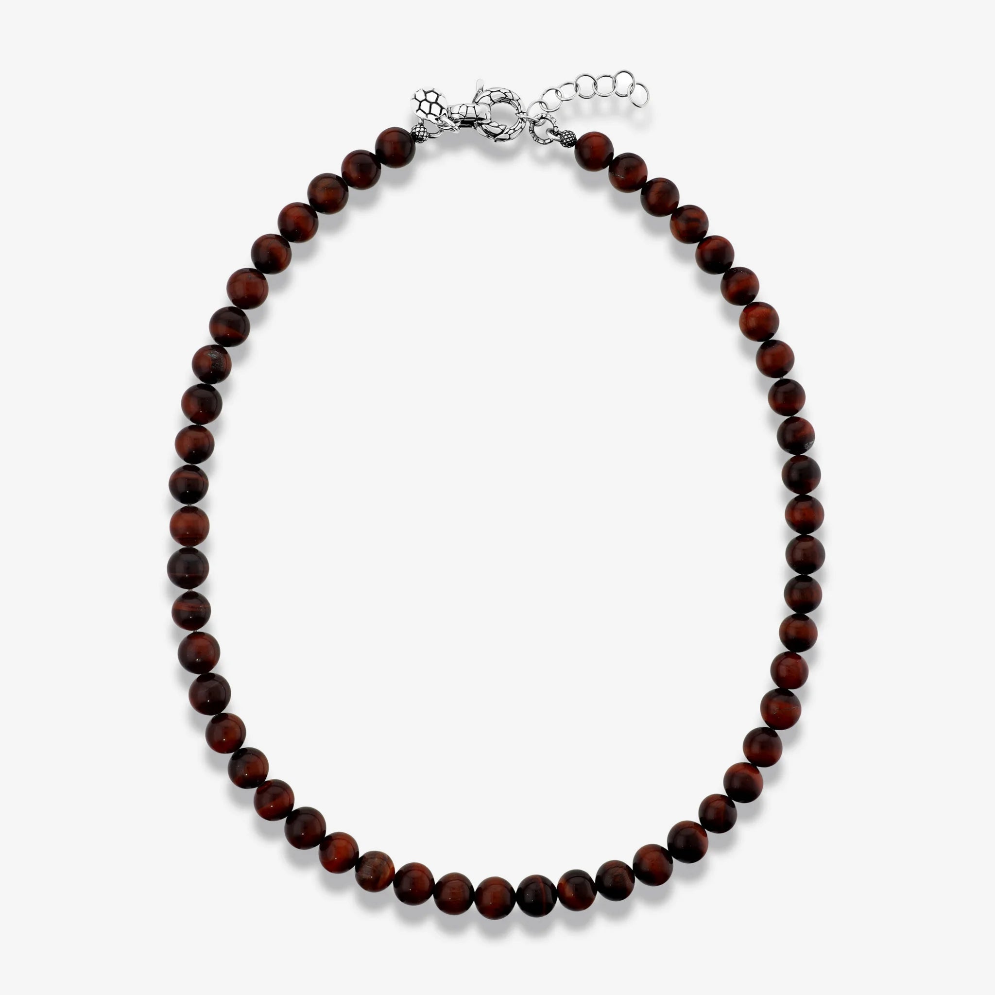 Collana in Argento 925 con Sfere in Pietre Naturali