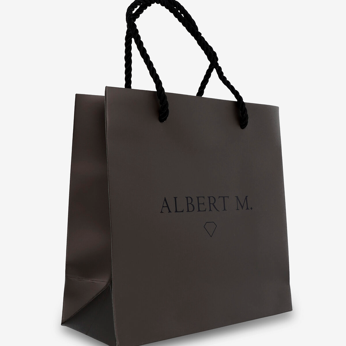 Sacchetto Regalo Albert M. - Nero - 20x18x8
