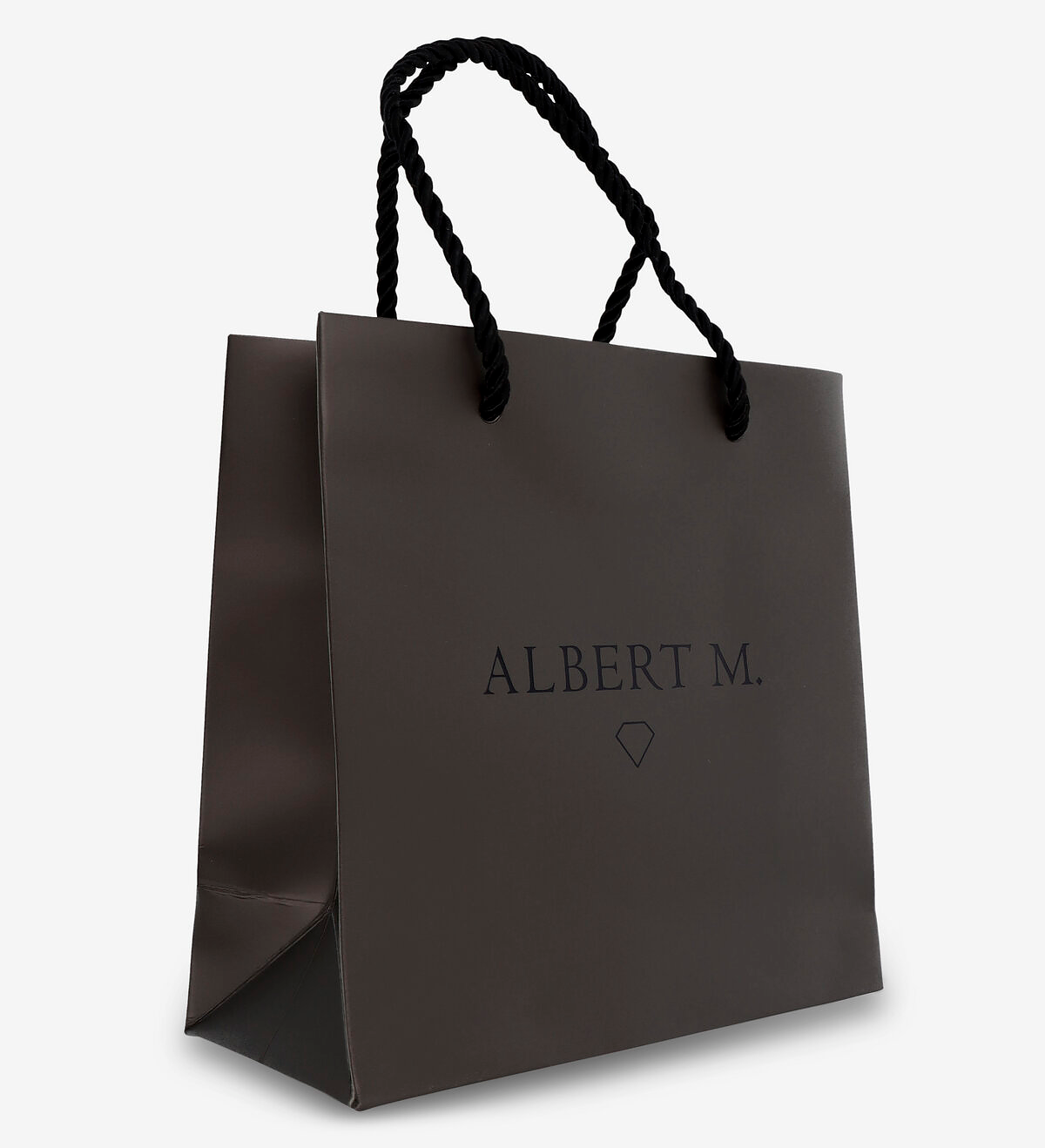 Sacchetto Regalo Albert M. - Nero - 20x18x8