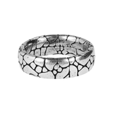 Classic Snake Texture Band Ring
