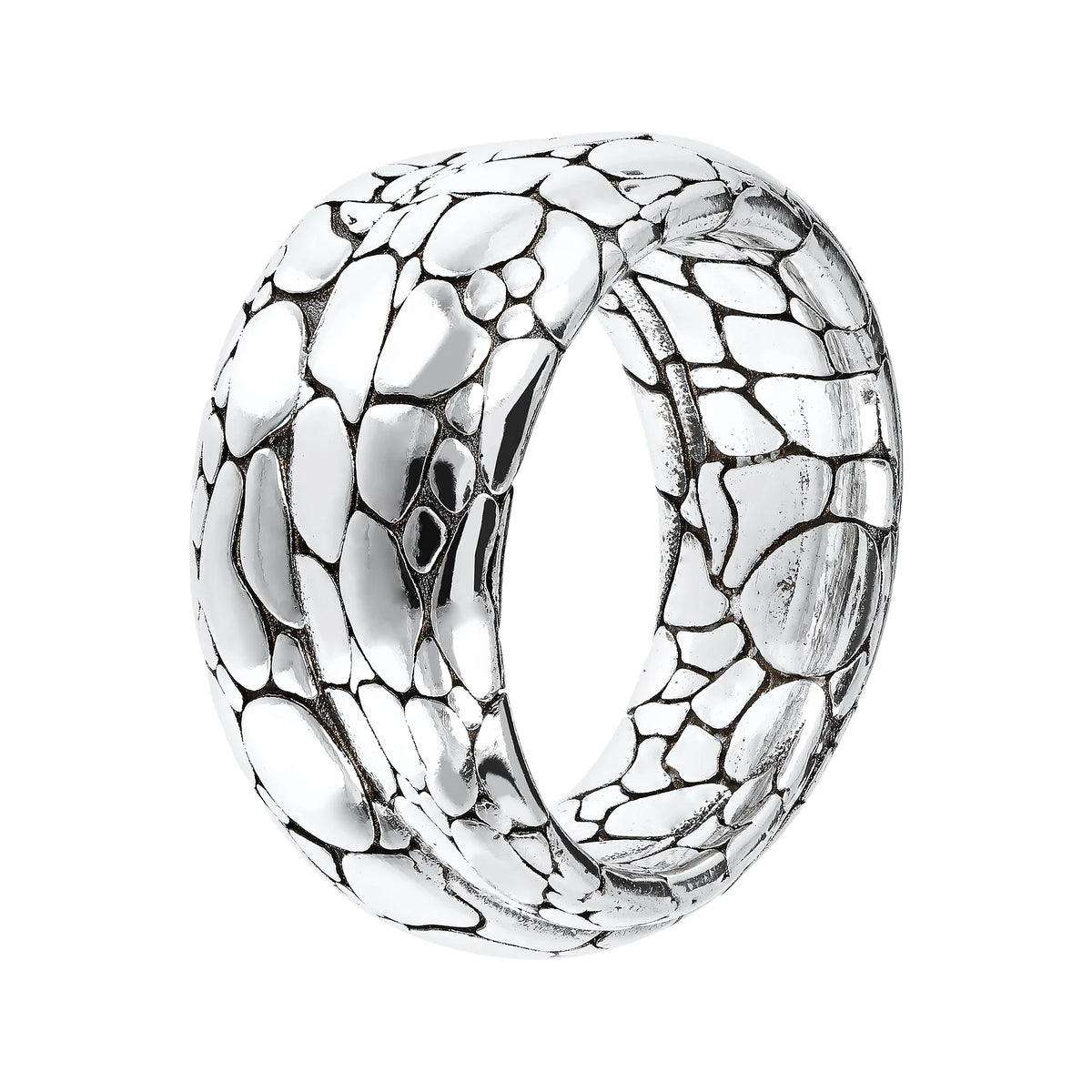 Band Ring Serpent Texture Woman