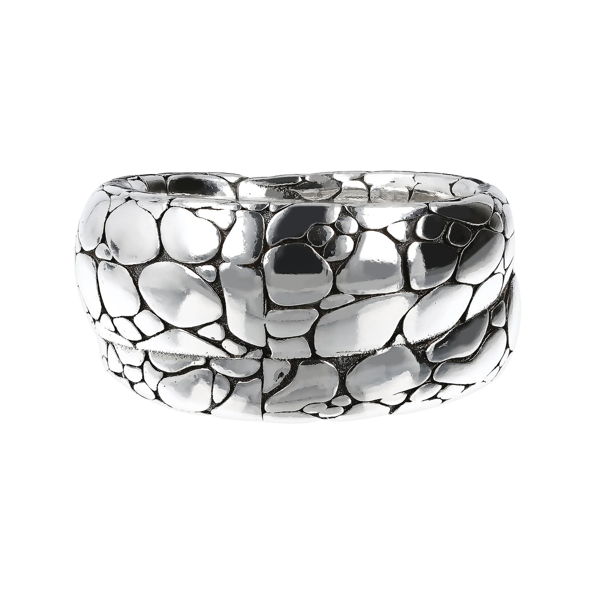 Band Ring Serpent Texture Woman