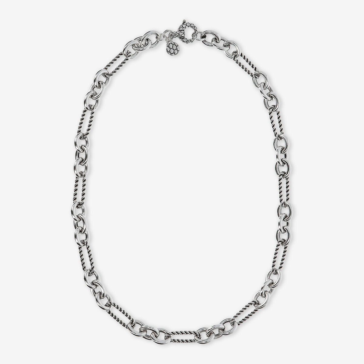 Collana Catena Bizantina Sottile in Argento 925 - Albert M Collana Catena Bizantina Sottile in Argento 925 - Albert M