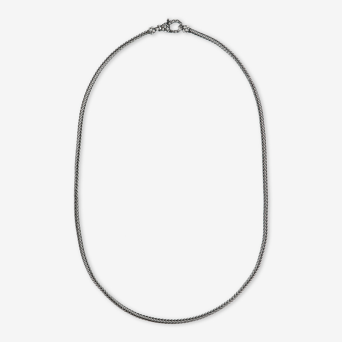 Collana con Catena Spiga in Argento 925