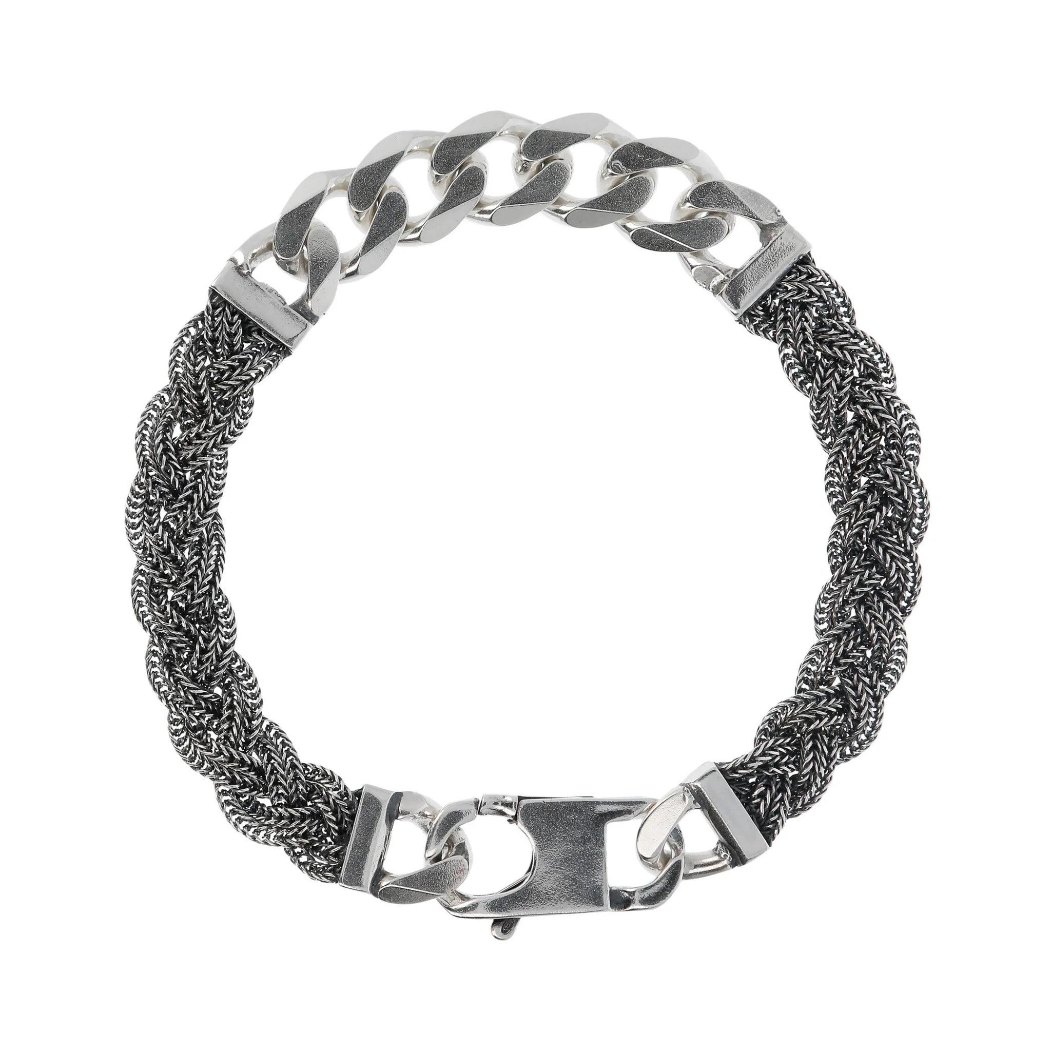Bracelet Grumetta et Chaîne Entrelacée