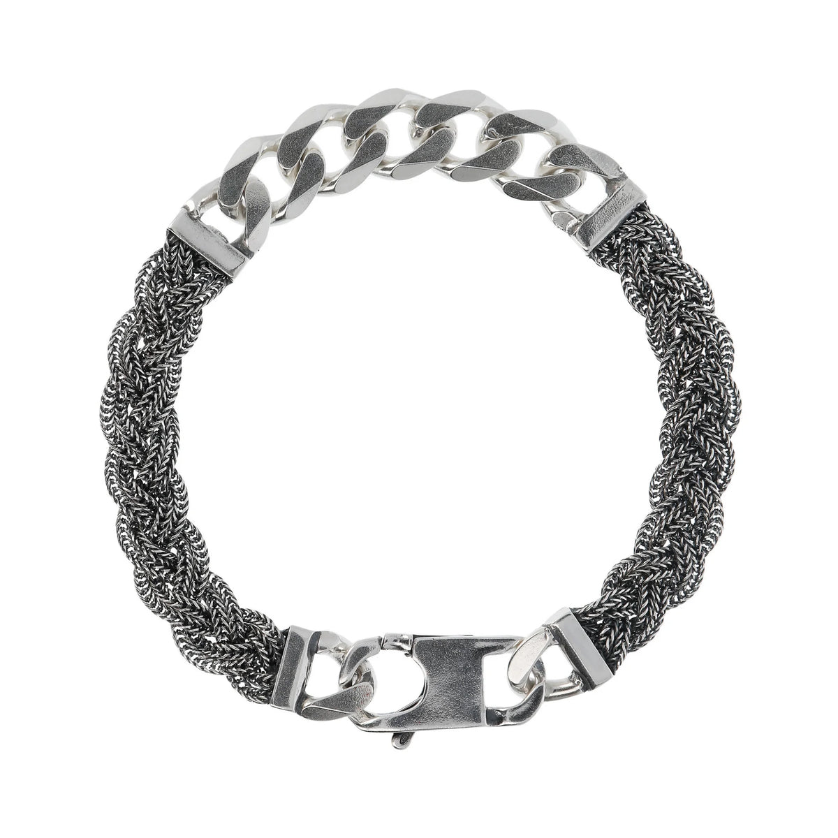 Bracelet Grumetta et Chaîne Entrelacée