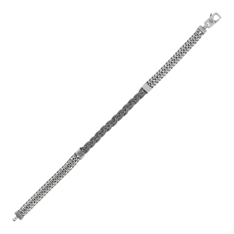 Braided and Byzantine Chain Bracelet