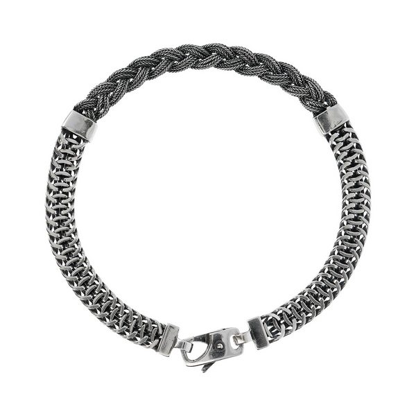 Braided and Byzantine Chain Bracelet