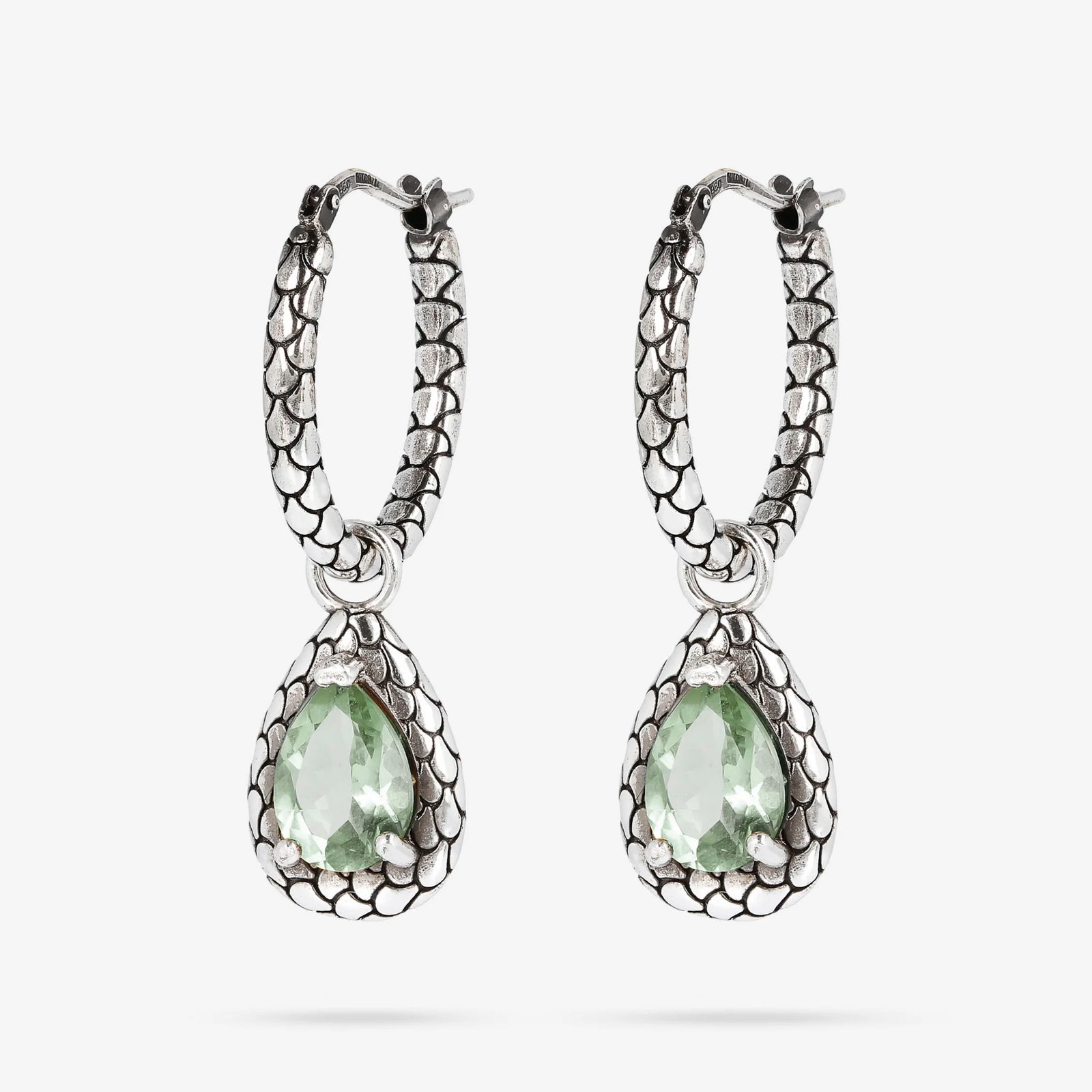 Orecchini Chic In Argento Sterling Con Peridoto 1,27ct - Foto 5