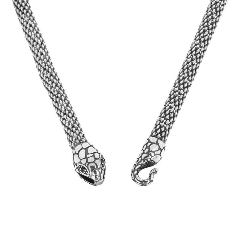 Snake Necklace with Korean Chain