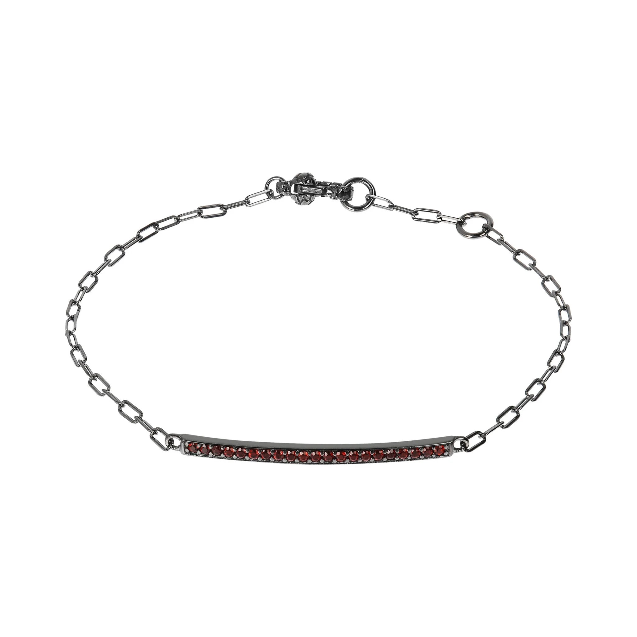 Bracelet with Bar and Stones
