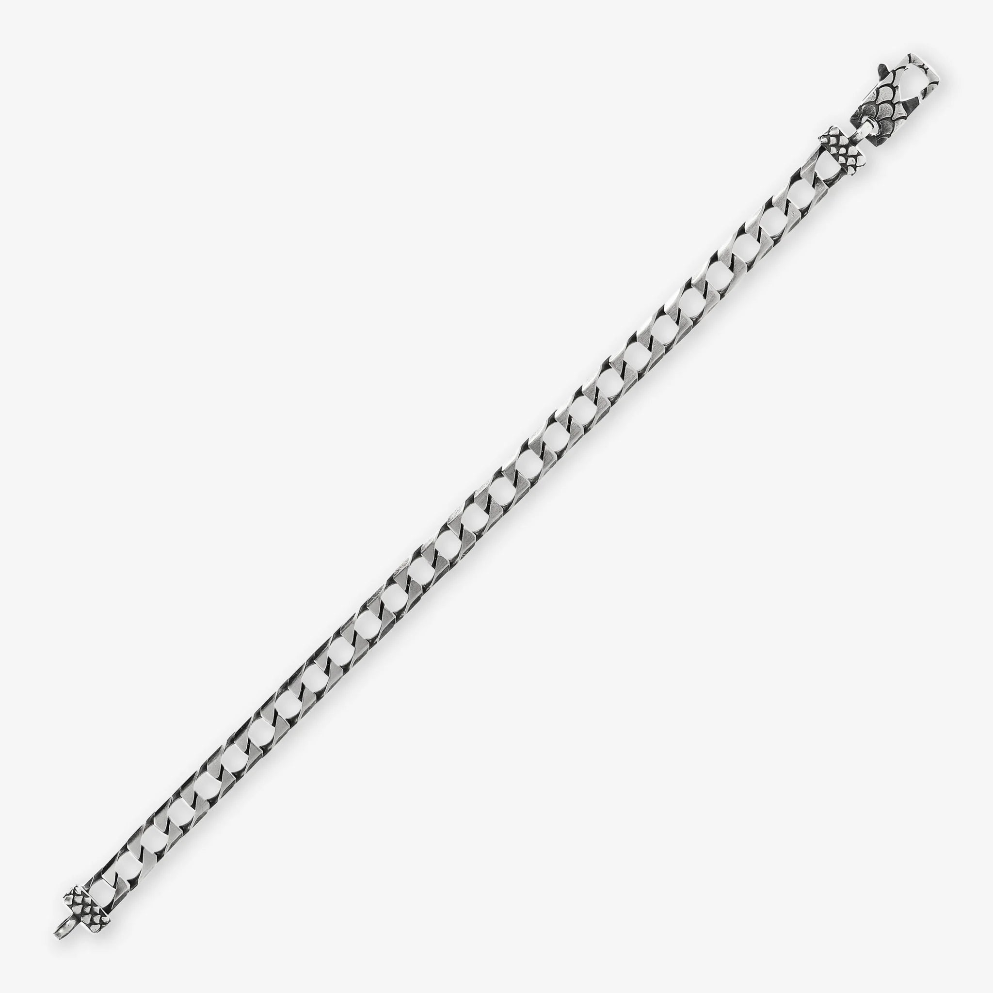 Bracciale con Catena Grumetta Squadrata