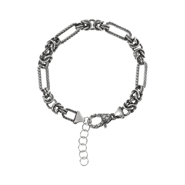 Byzantine Chain Bracelet and Worked Links