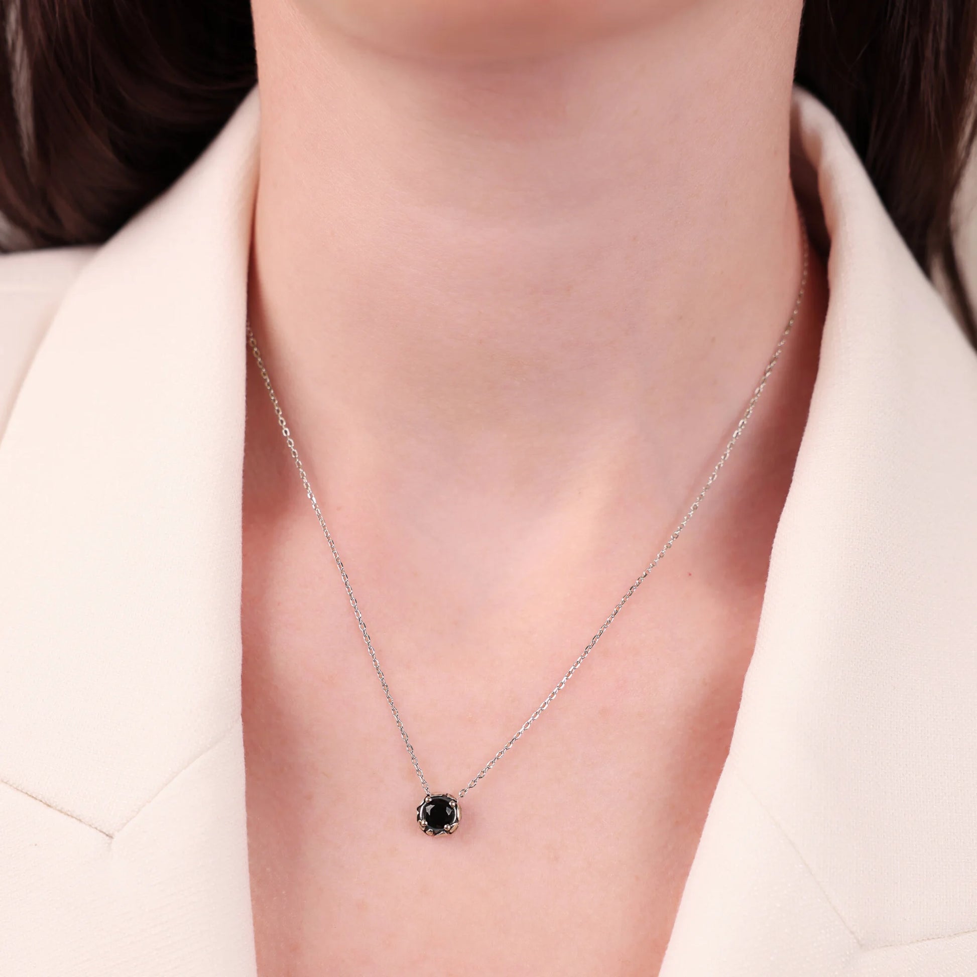 mantraroma Collana da donna in argento sterling 925 con ciondolo in vera catena in argento con pietra preziosa rosso-arancione corniola mantraroma Collana da donna in argento sterling 925 con ciondolo in vera catena in argento con pietra preziosa rosso-arancione corniola