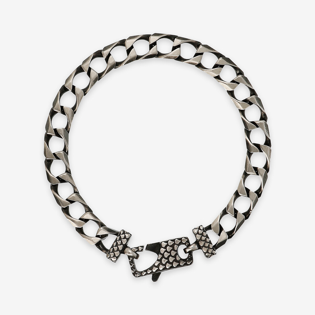 Bracelet with Diamond Cut Curb Chain