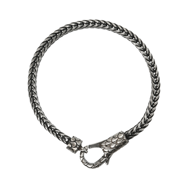 Bracelet avec chaîne byzantine