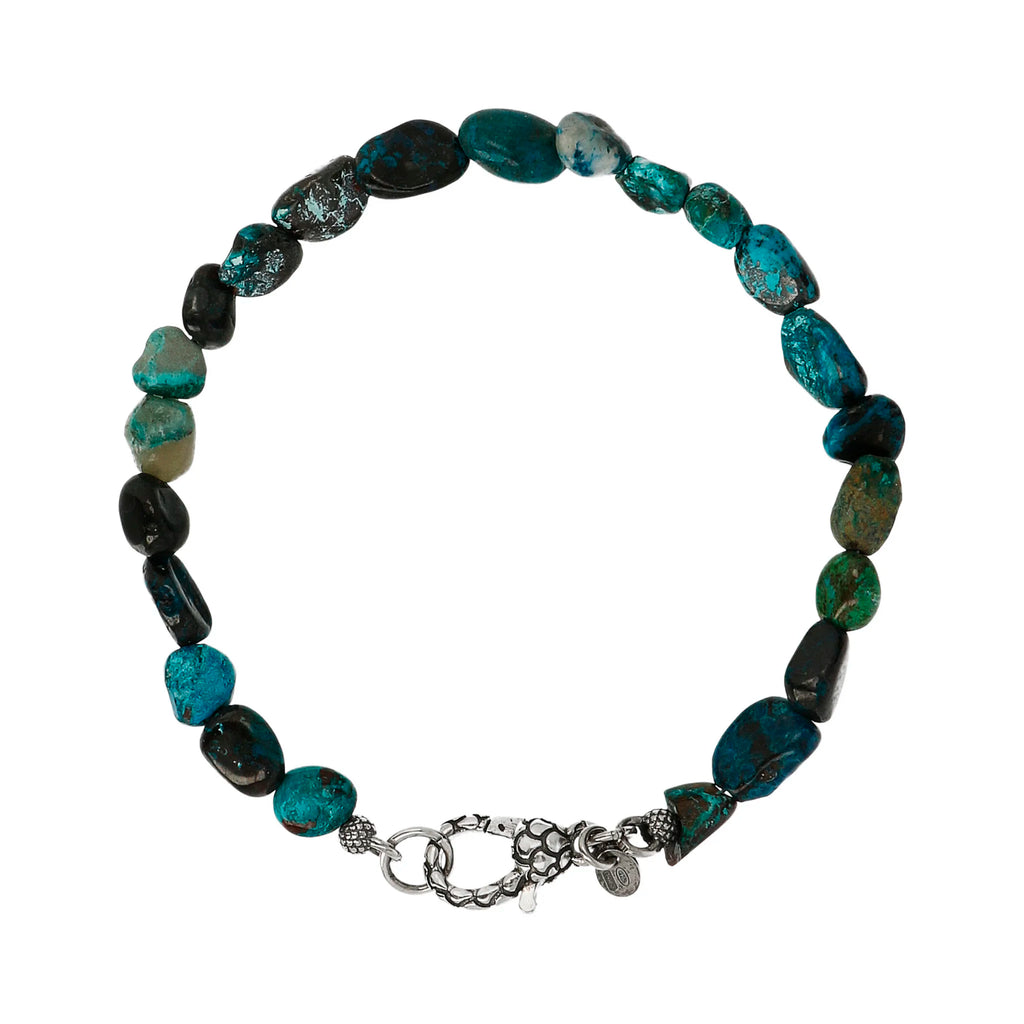 Bracciale In Pietra Naturale Di Crisocolla - 8mm | La Boutique Di Lourdes - Foto 11