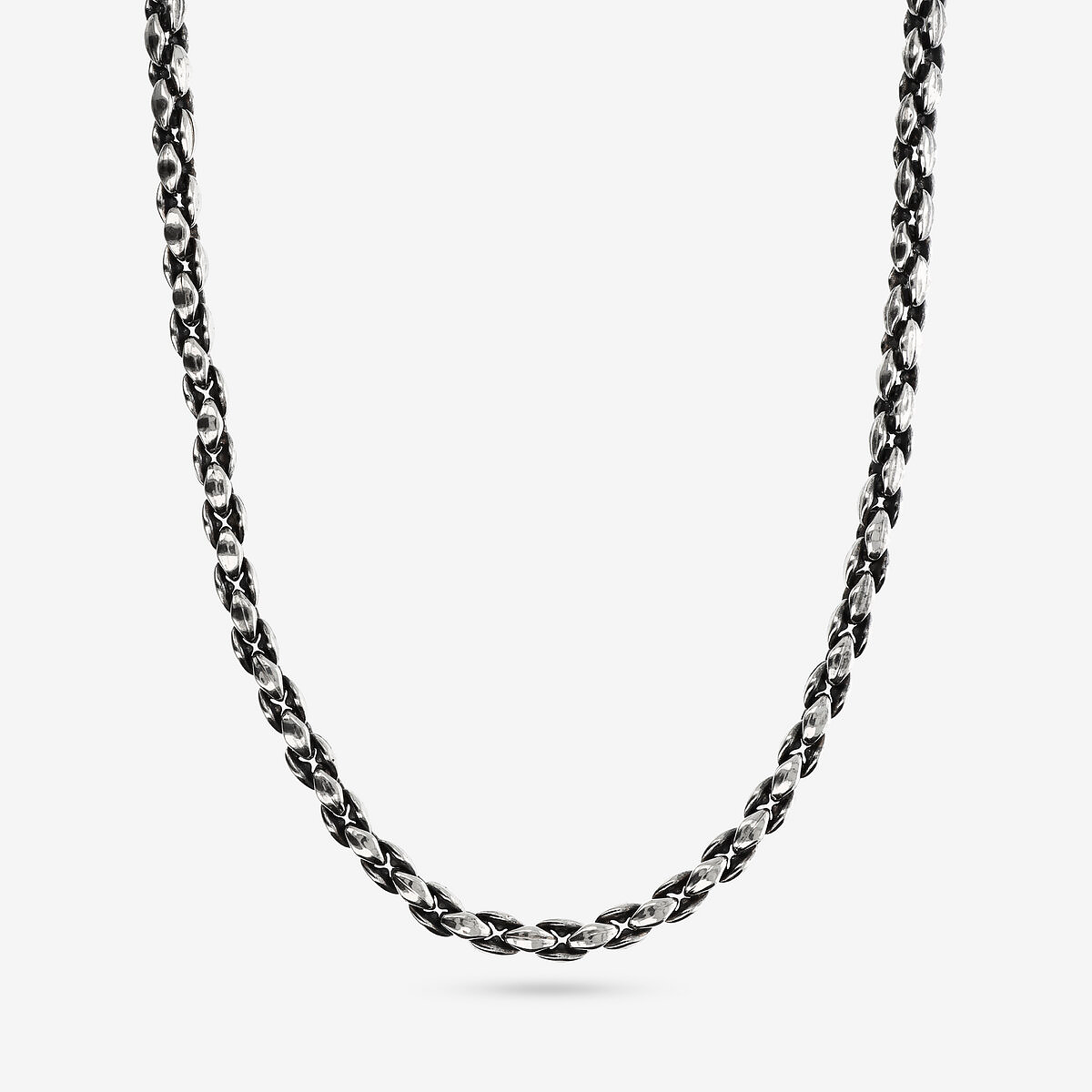 Collana con Catena Snake in Argento 925