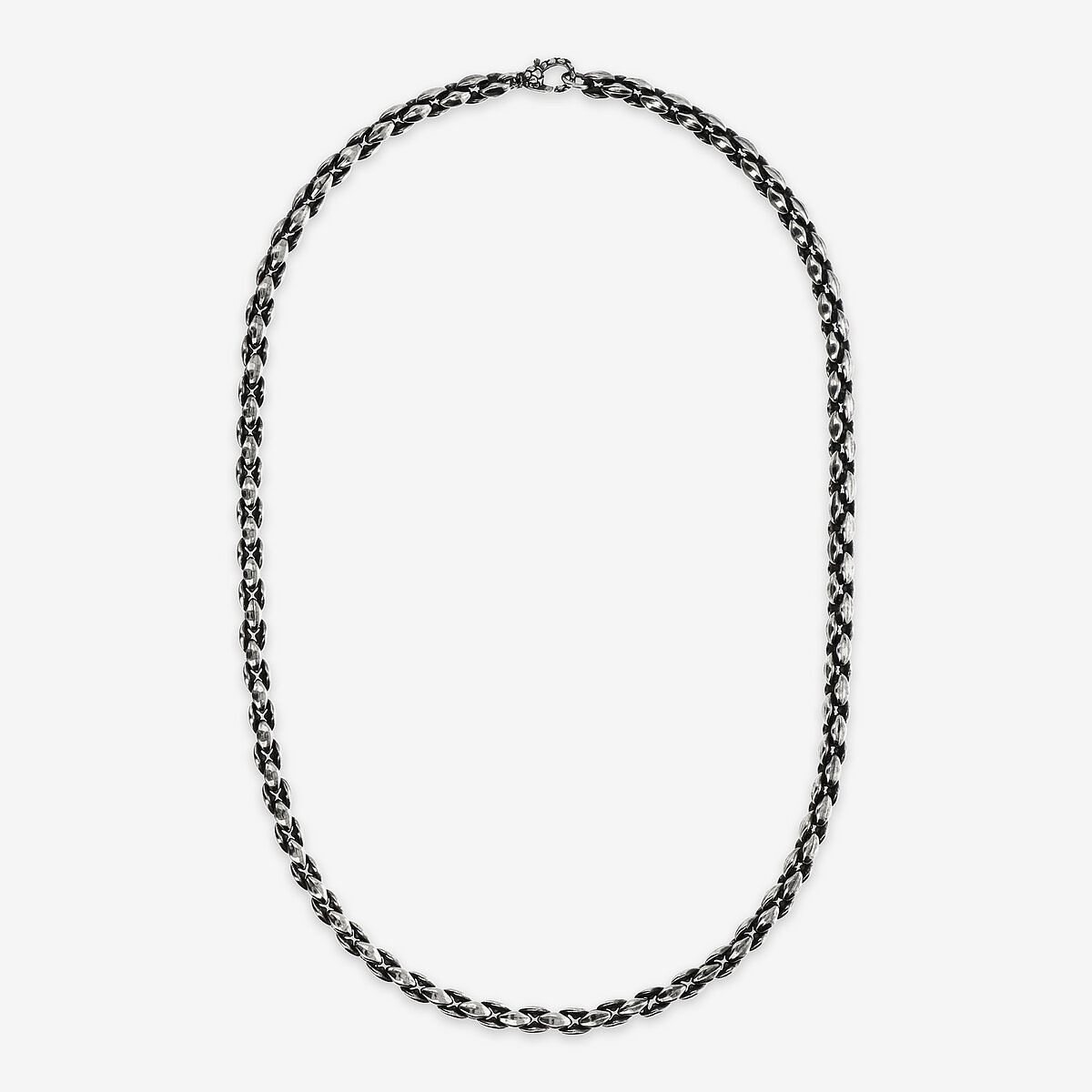 Collana con Catena Snake in Argento 925