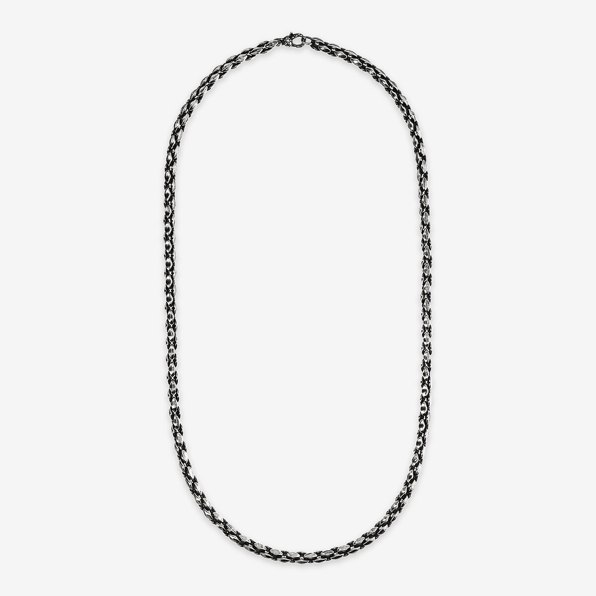 Collana con Catena Snake in Argento 925