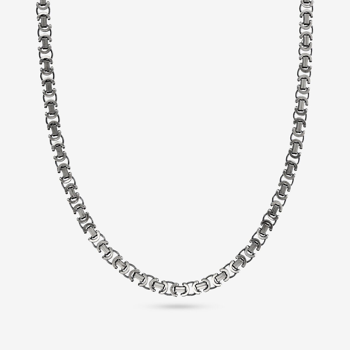 Collana con Catena Bizantina in Argento 925