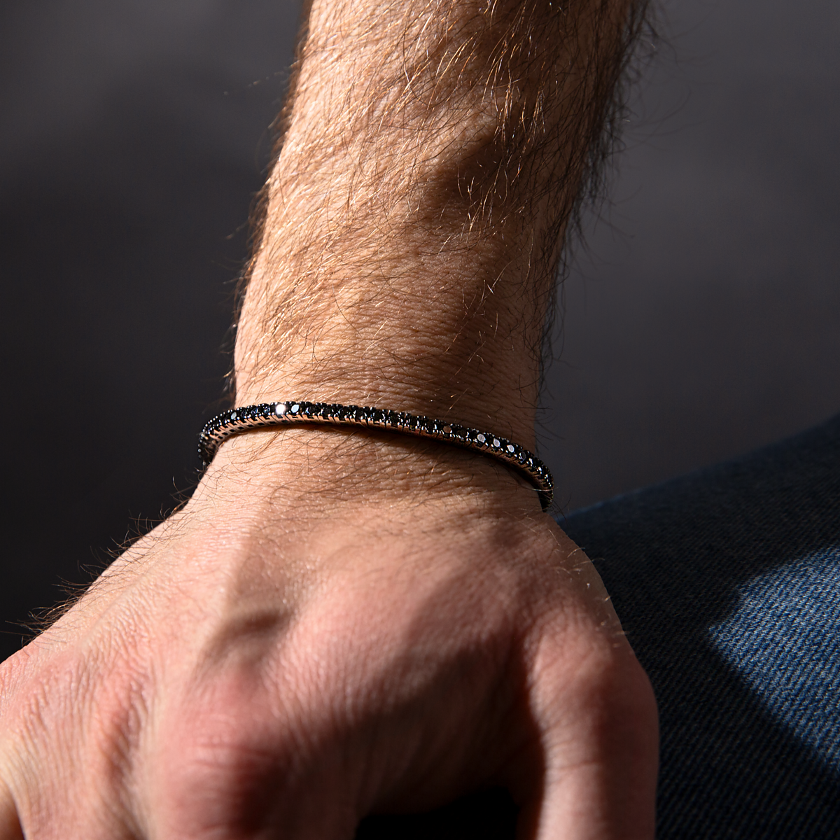 Bracciale Tennis con Cubic Zirconia in Argento 925